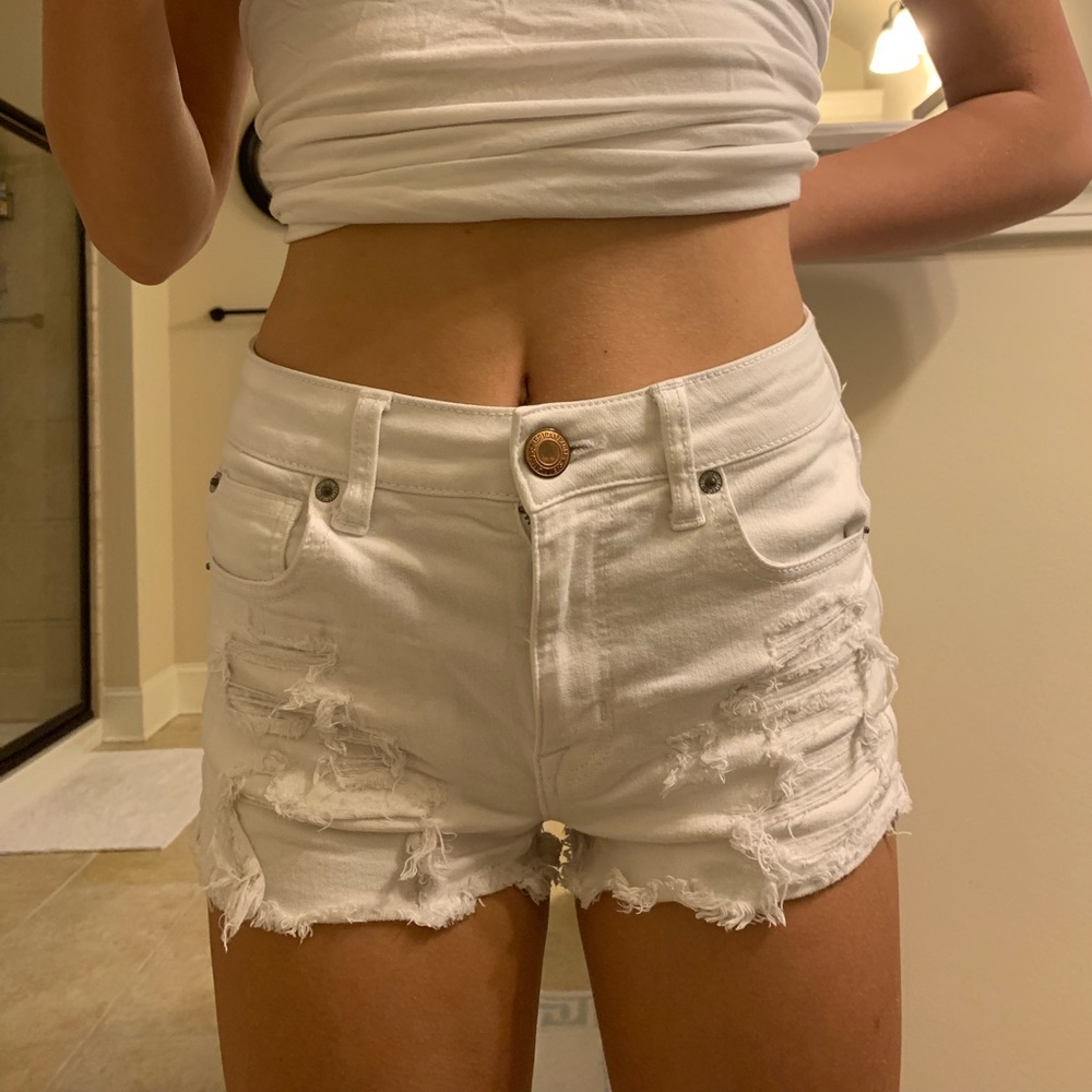 american eagle size 2 high rise jeans